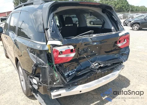 2018 Honda Odyssey Ex-L из США, поврежденный, VIN 5FNRL6H72JB065180